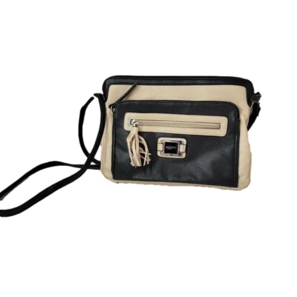 ROSETTI Mid size Crossbody Cream and Black in color Good condition